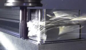 Z-Carb HPR in action cutting steel
