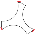 three flute with margin drill