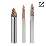 Multi-Carb Tapered Circle Segment End Mills