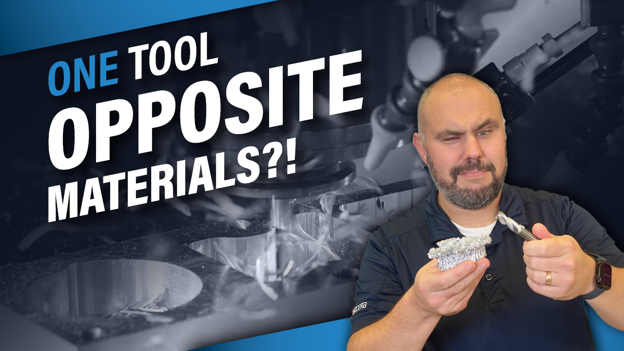 On tool opposite materials?