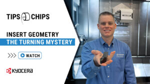Insert geometry limits turning performance or can improve it when applied correctly as Justin explains in this video